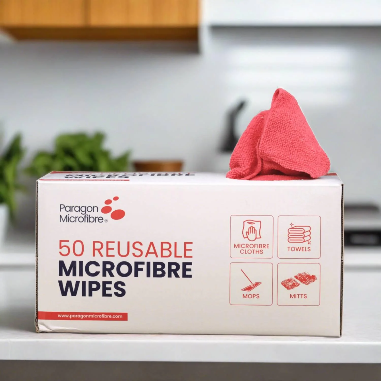 50 Reusable Microfibre Wipes - Image 8